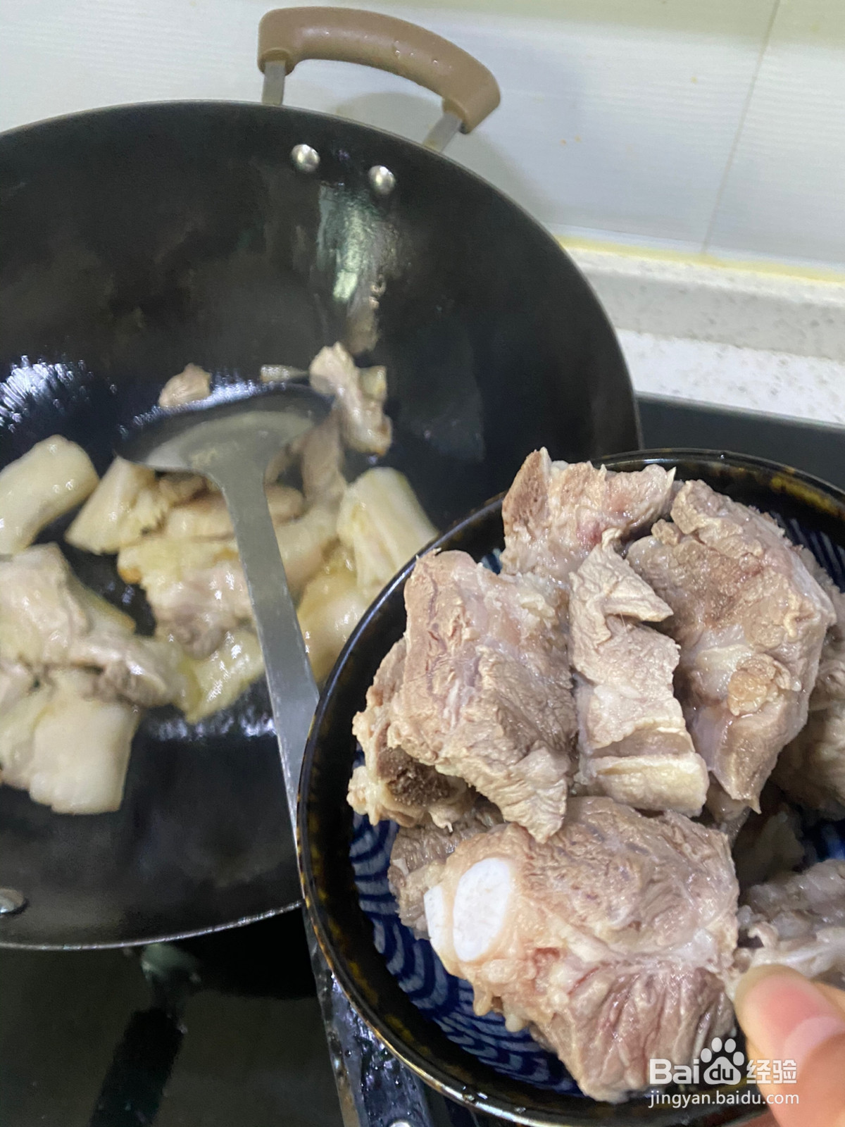 家常做法红烧肉焖千张节的做法