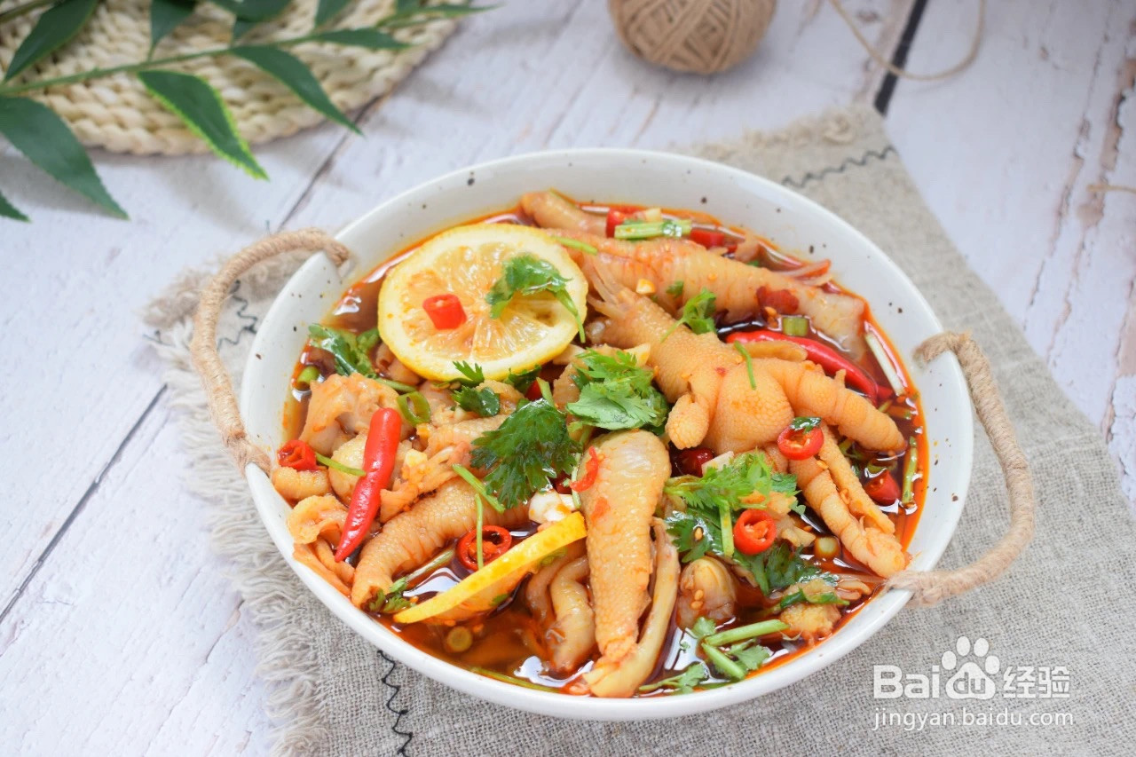 网红酸辣柠檬凤爪的做法
