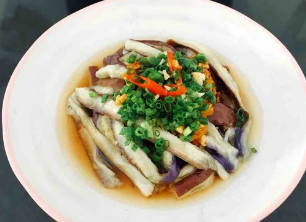 蒜蓉拌蒸茄子