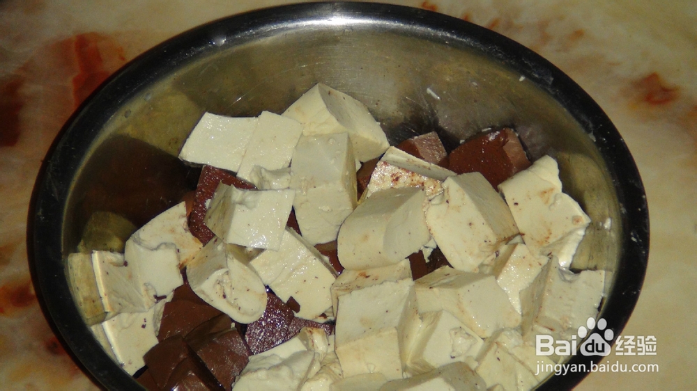 红白豆腐炖粉条