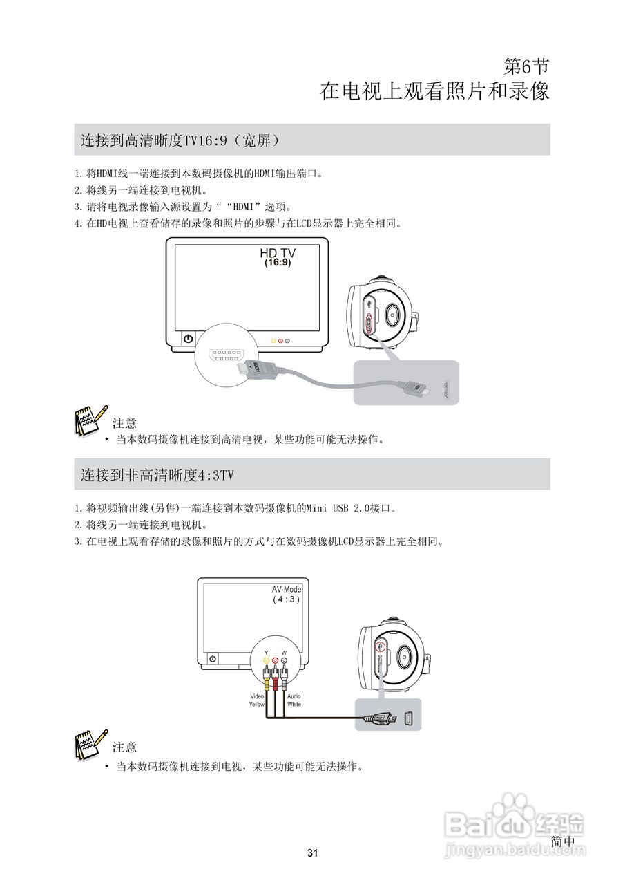 海尔DV-E68数码摄相机使用说明书:[4]