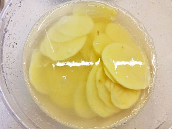 香辣孜然烤土豆片