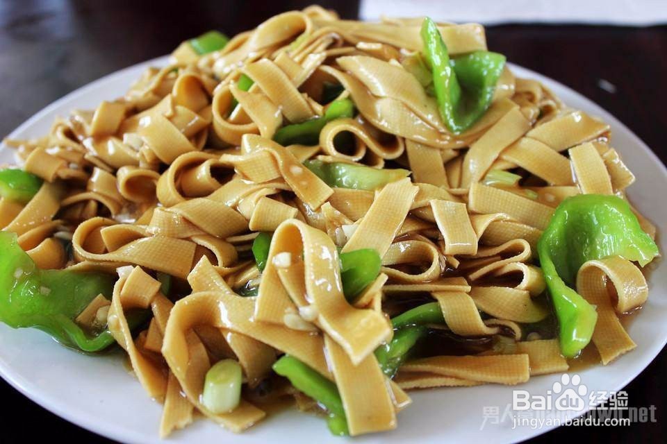 炒干豆腐的做法