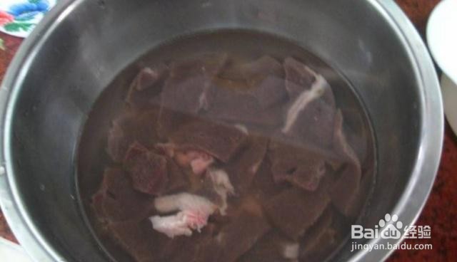 家庭自制爆炒猪肝