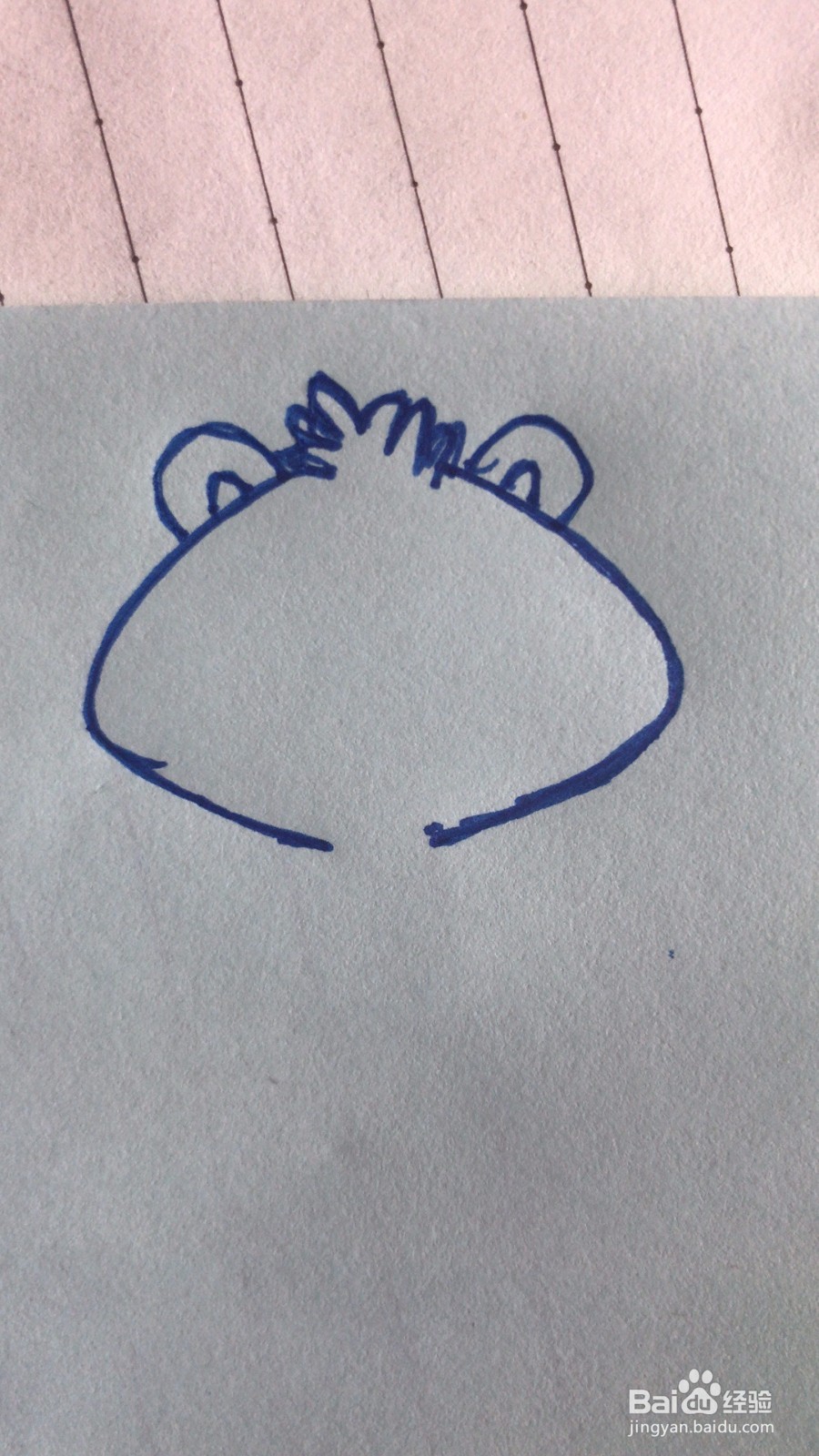 站立的小老虎怎么画