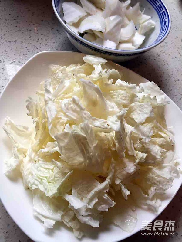 醋溜白菜的做法