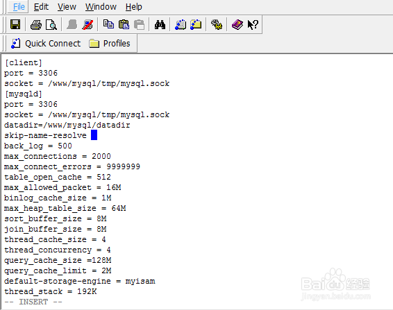 CentOS 7.0：[5]修改mysql数据库文件路径
