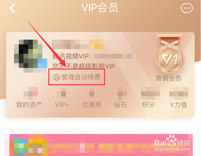苹果手机怎样关闭腾讯视频会员自动续费
