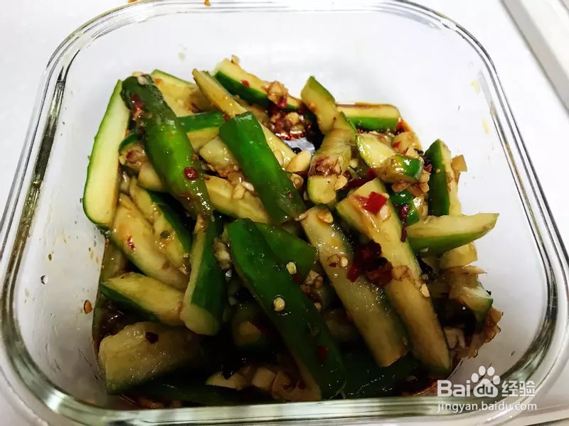 怎样做出家常菜系列之拍黄瓜