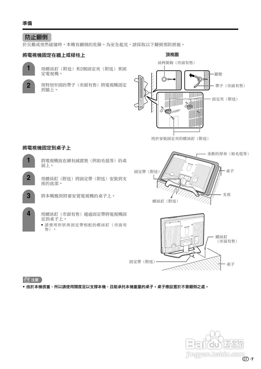 声宝LC-37AX5H型液晶电视机说明书:[1]