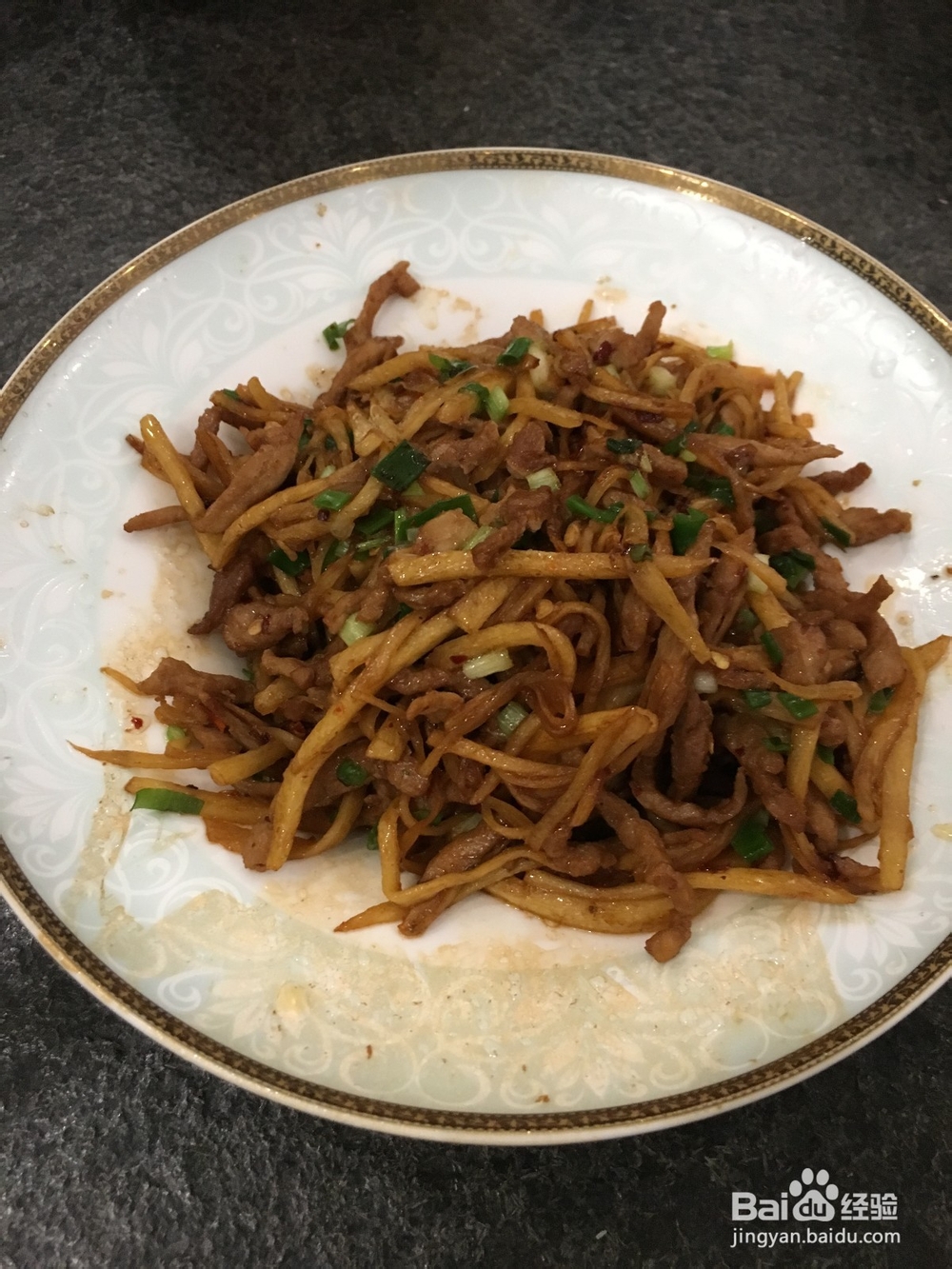 小炒茭白肉丝做法