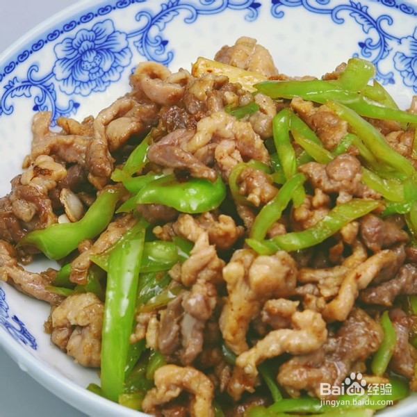 家常版青椒肉丝