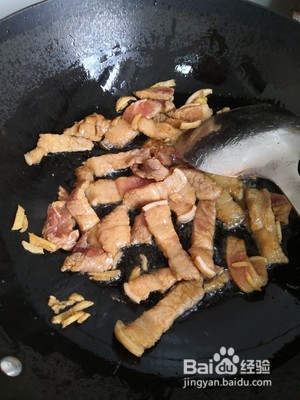 杏鲍菇炒肉片的做法