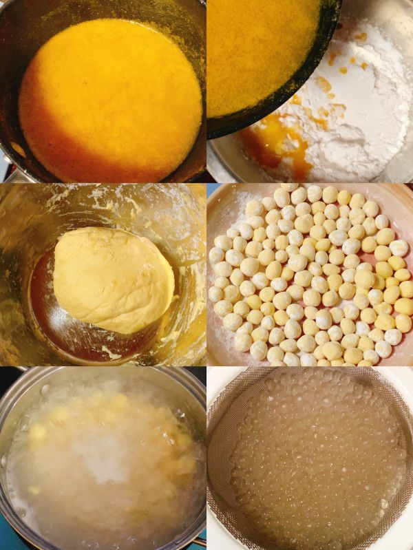 芒果啵啵西米露