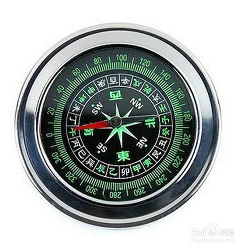 指北针定位方法