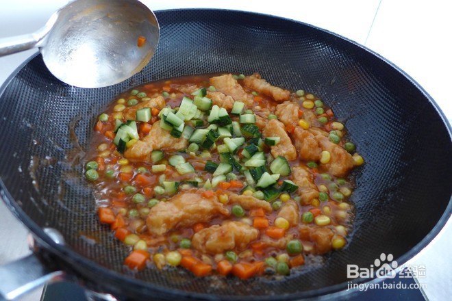 茄汁什锦龙利鱼的做法