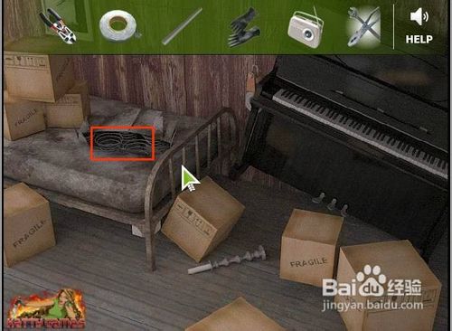 逃出老旧仓库攻略