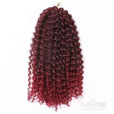 钩针娃娃假发制作教程