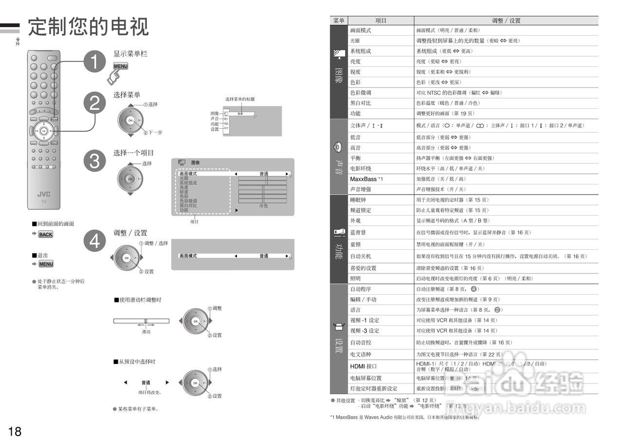 胜利者高清液晶彩电HD-Z70RF7型使用说明书:[2]