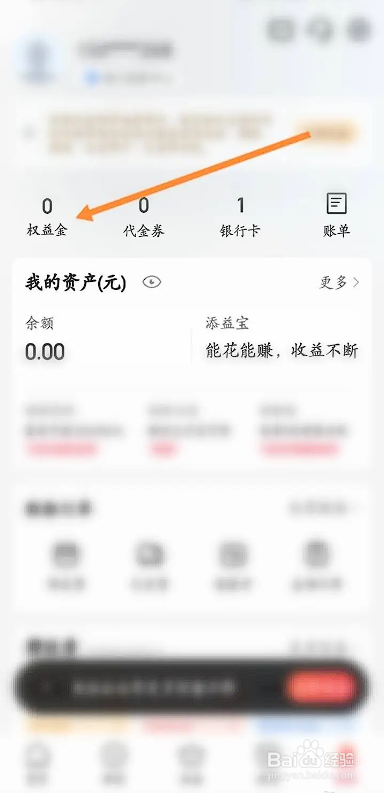 如何使用翼支付APP查看历史权益金信息