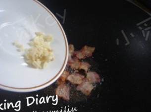 剁椒培根炒西葫芦