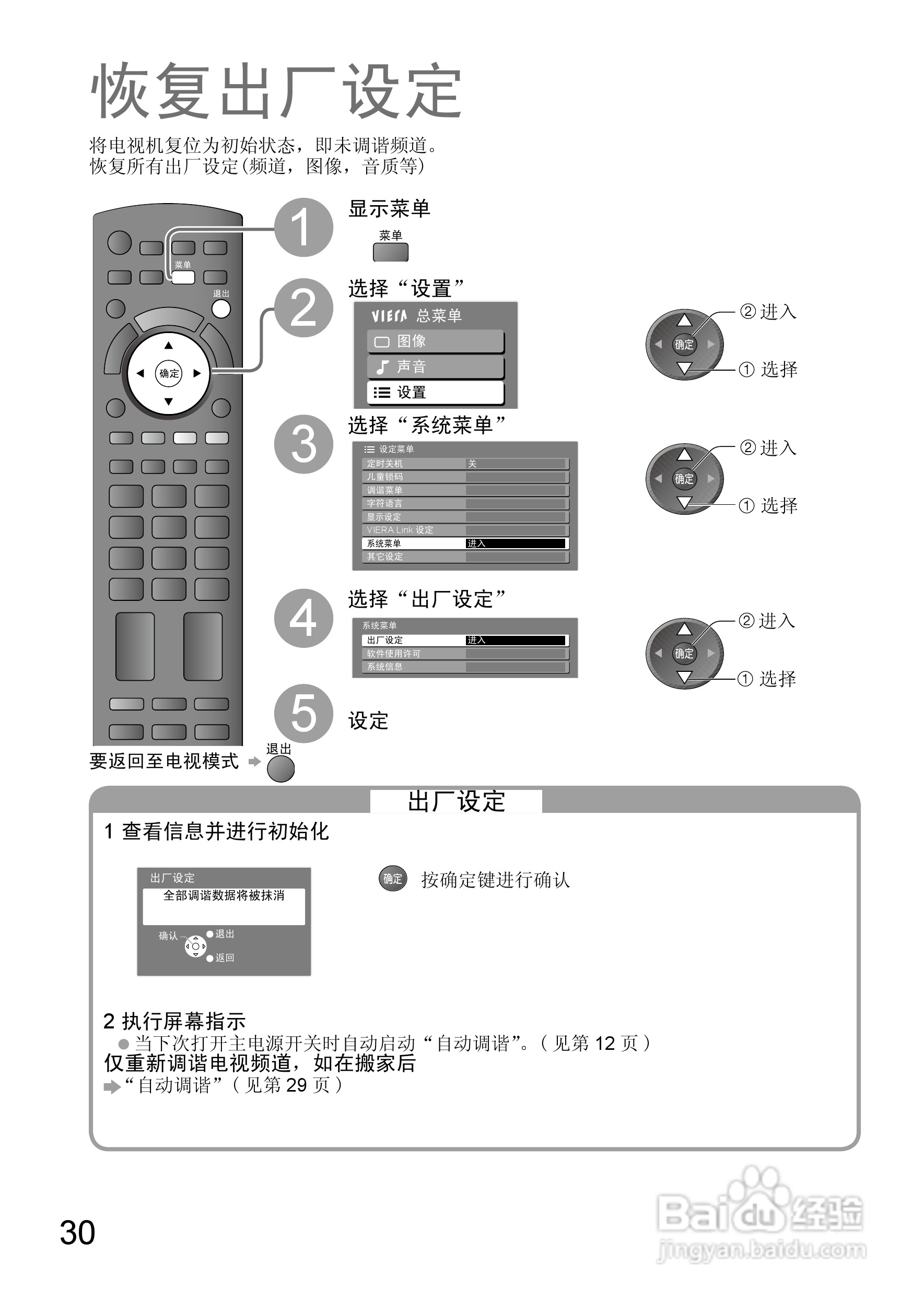 松下TH-L32X10C液晶彩电使用说明书:[3]