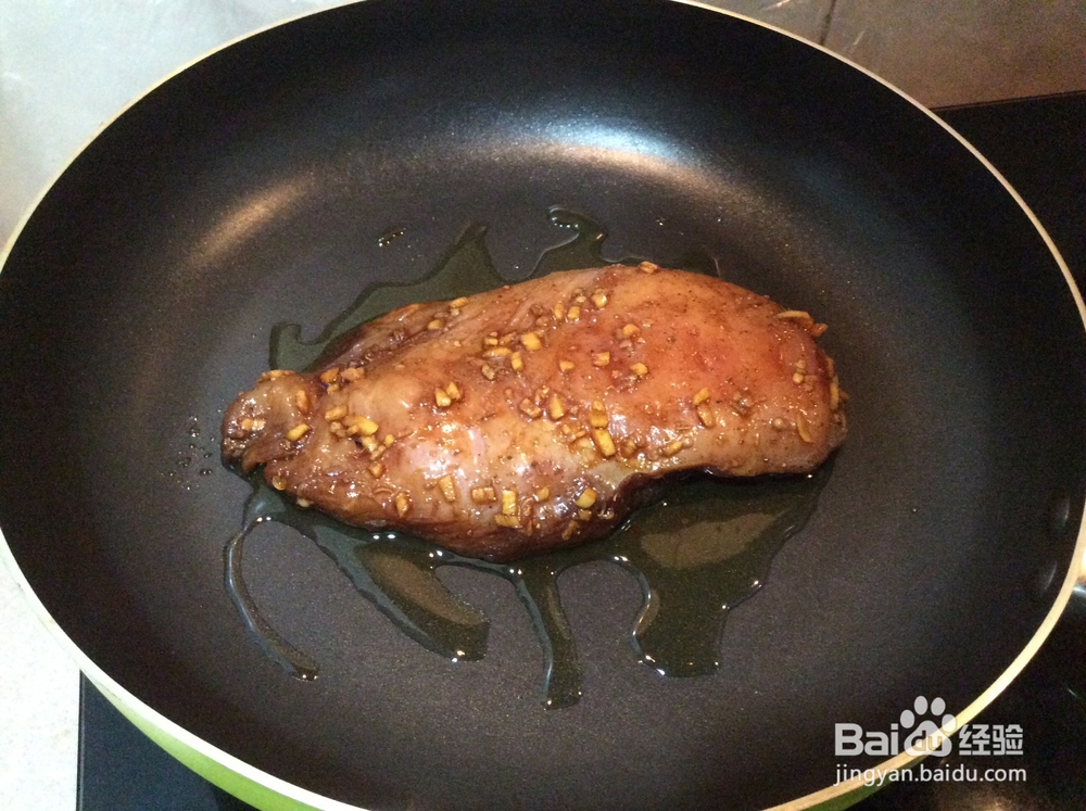 鸡胸肉的做法——青椒煎鸡胸肉