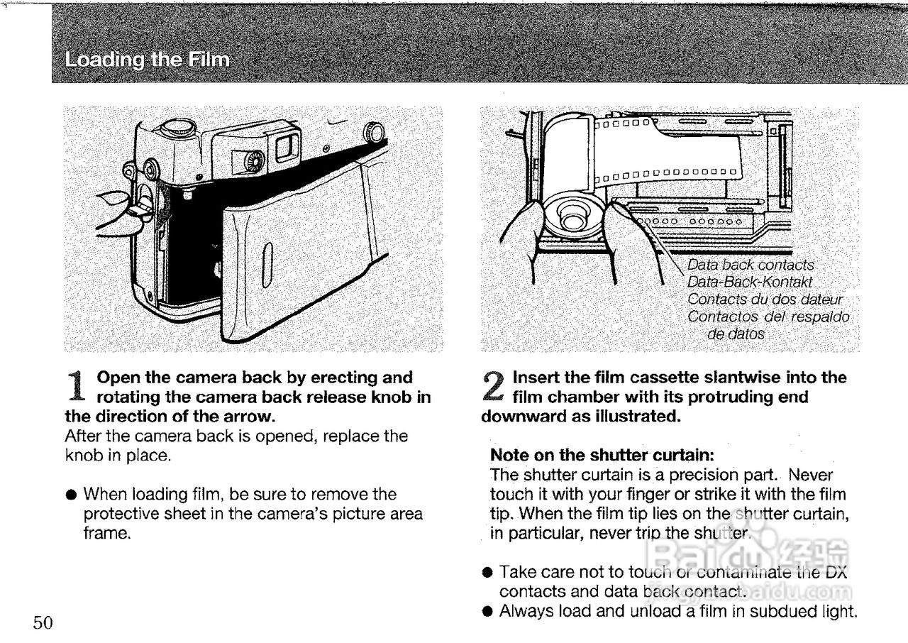 CONTAX G2数码相机说明书:[3]