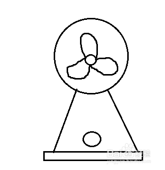 電風扇的簡筆畫怎麼畫?