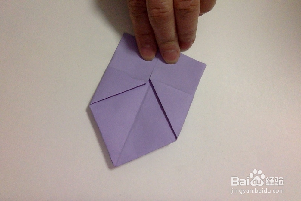 手工折纸 儿童简易折纸垃圾盒子 方盒 双耳盒