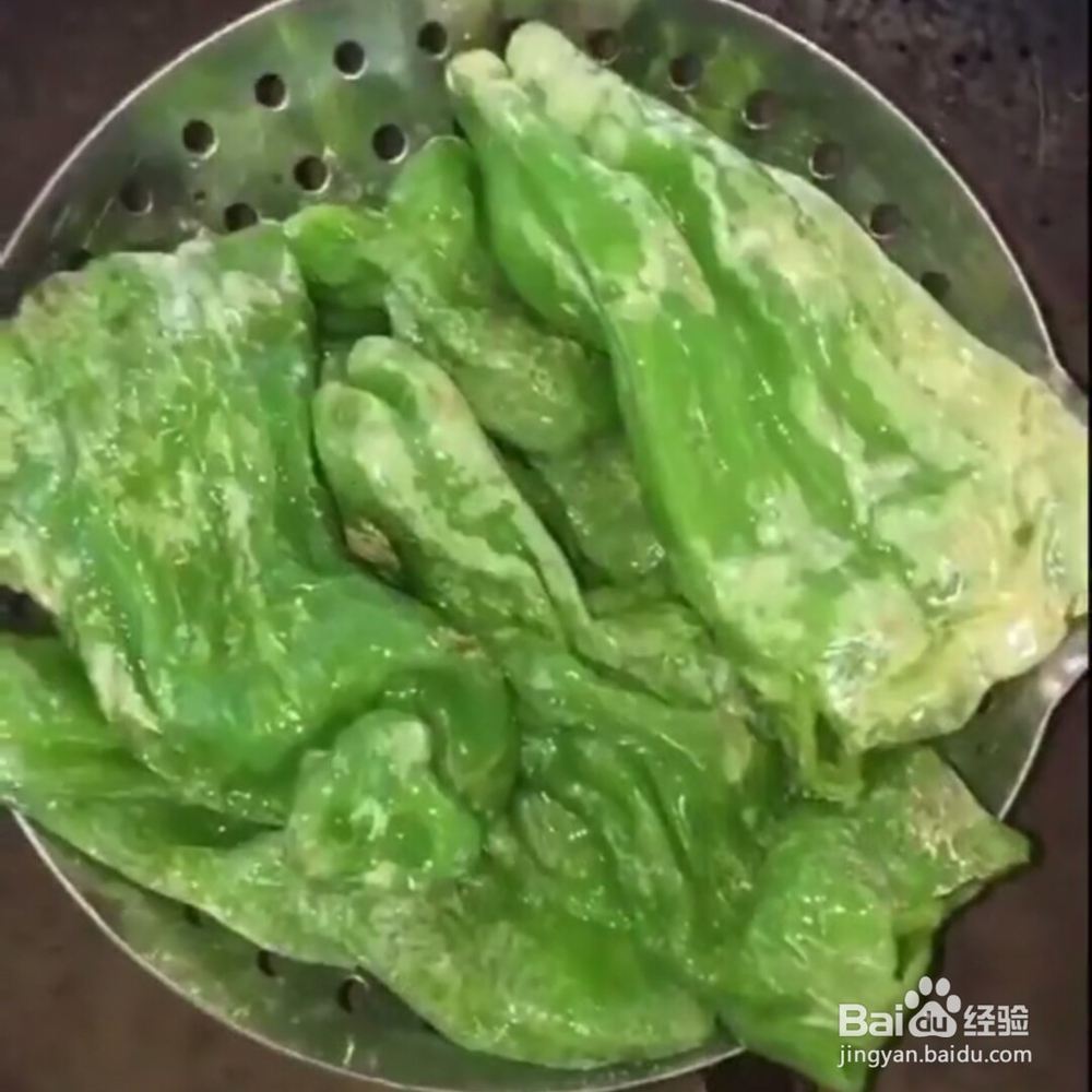 在家做虎皮青椒教程