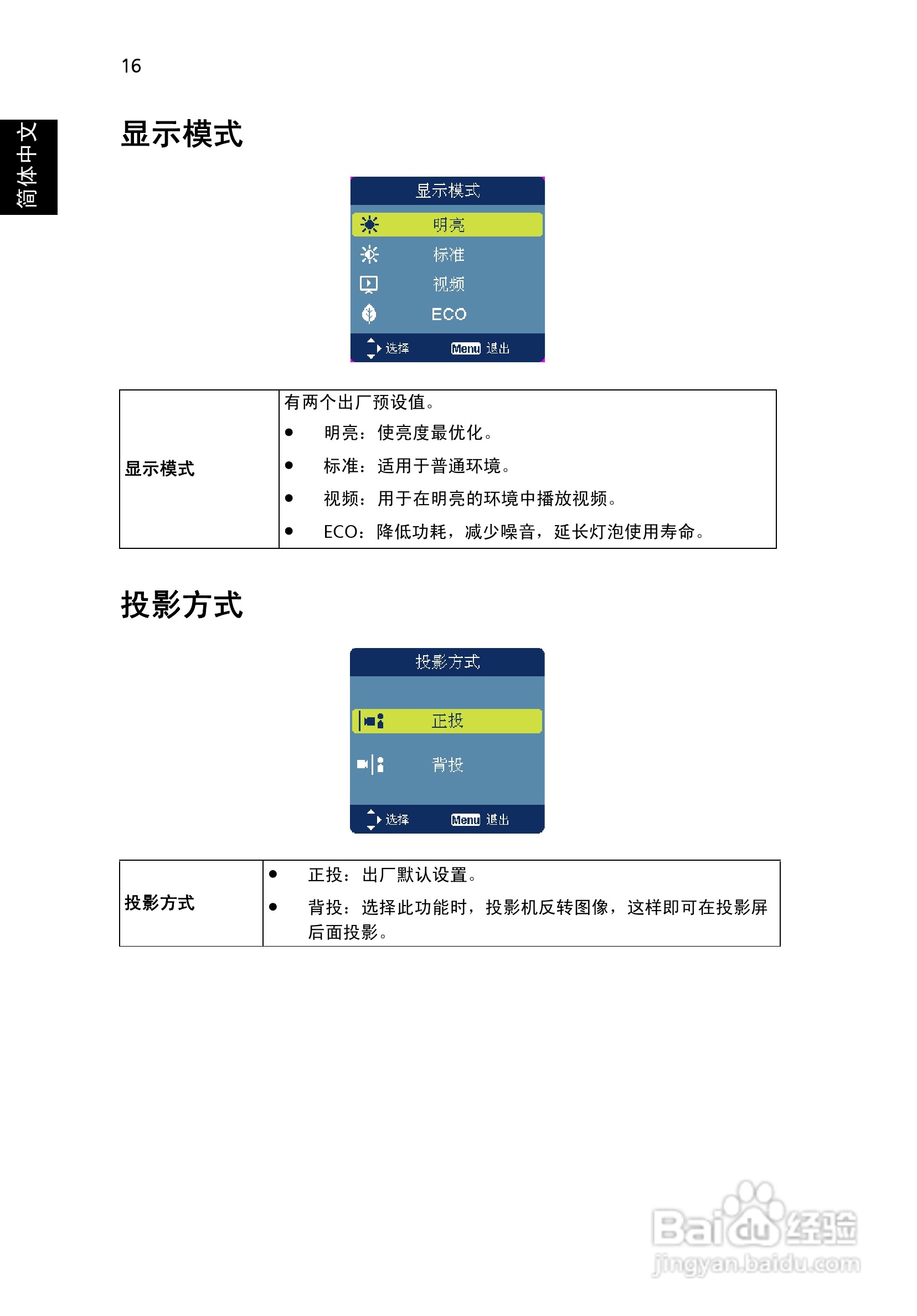 宏基C112投影机使用说明书:[3]