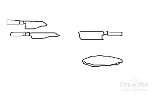 用photoshop画厨房用具