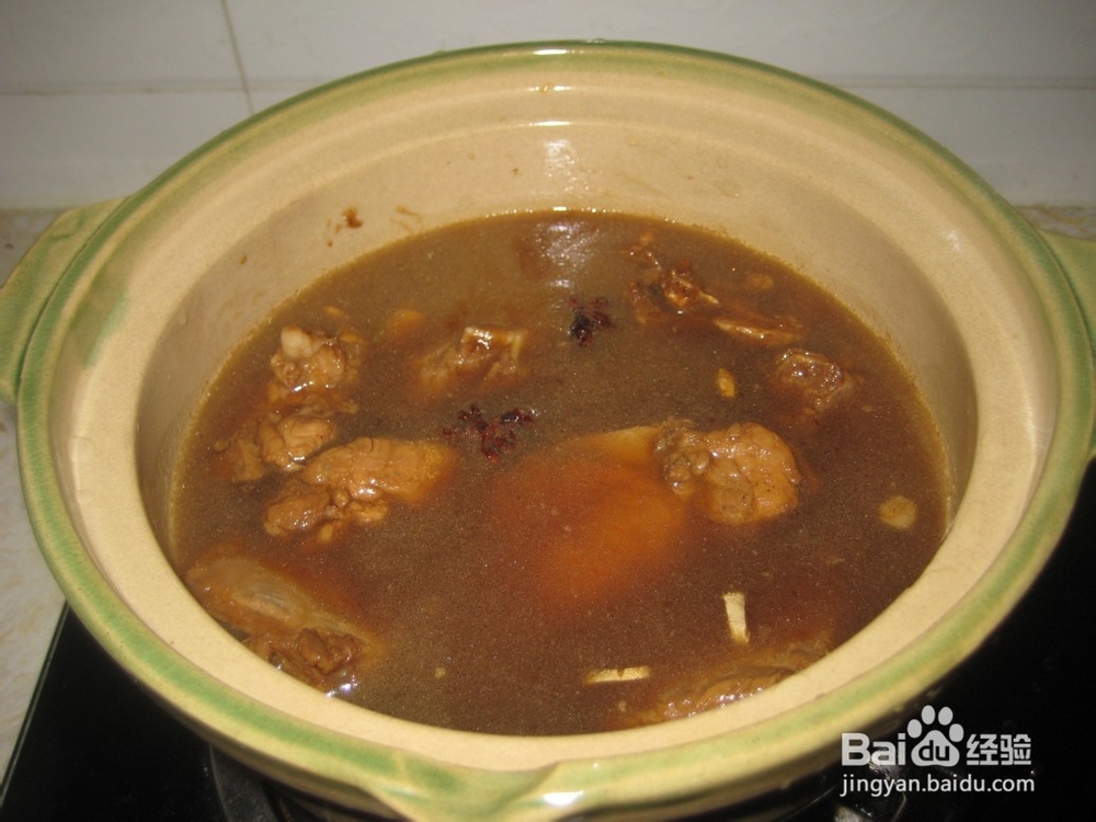 红烧猪骨焖豆角干