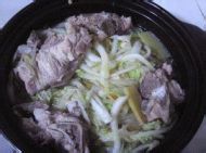 白菜炖豆腐的简单做法