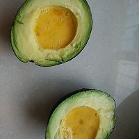 美味的牛油果焗蛋