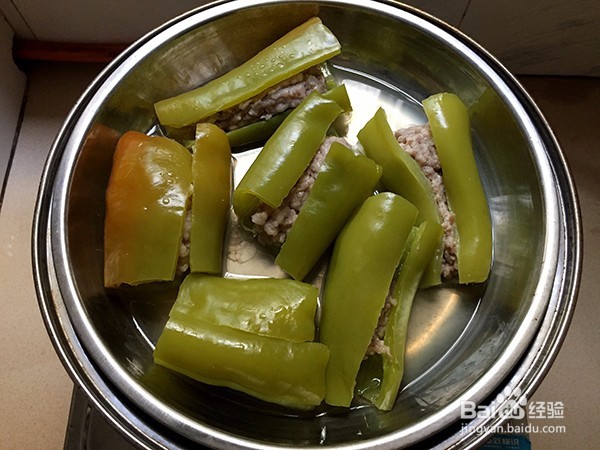 怎样做榄菜酿尖椒