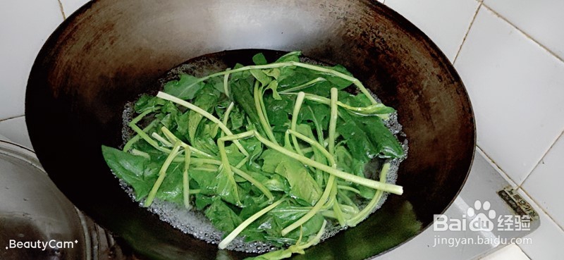 菠菜饺子皮和猪肉韭菜馅的饺子做法