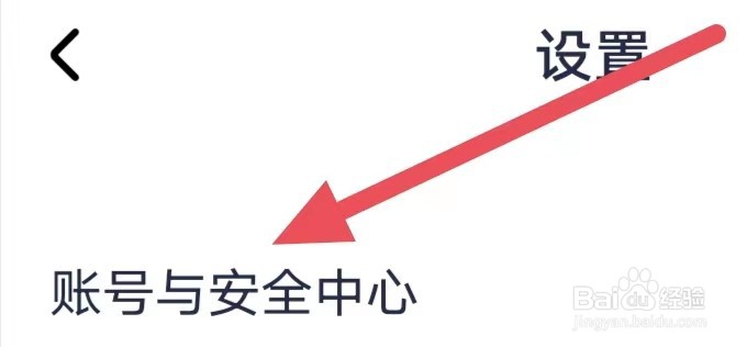 去狮城怎么设置账号与安全中心