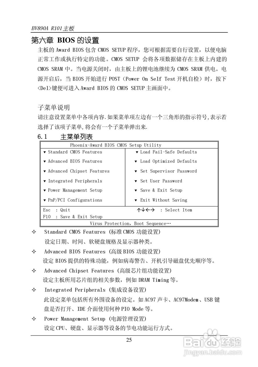 杰灵BV890R101主板说明书:[3]