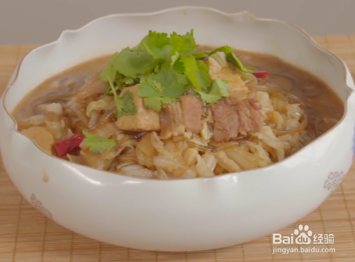 猪肉炖粉条的做法