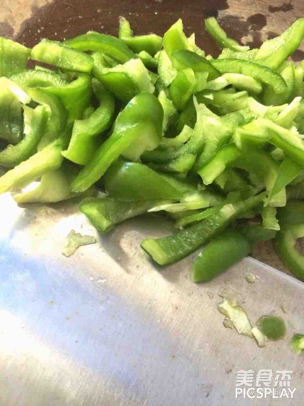 青椒炒蛋的做法