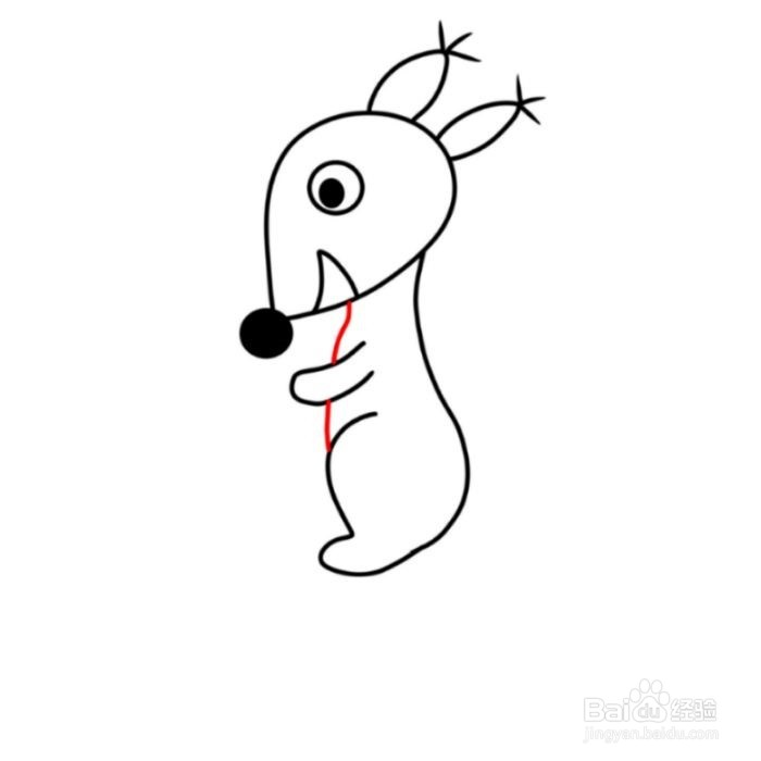 “小松鼠”怎么画？