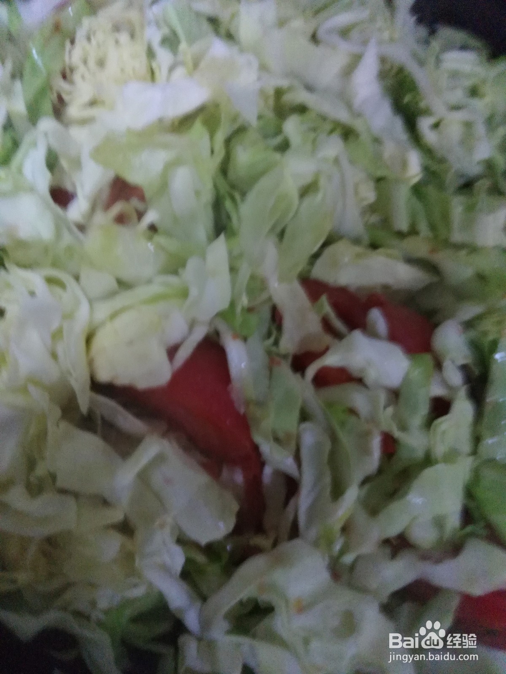 美颜食谱：番茄炒包菜
