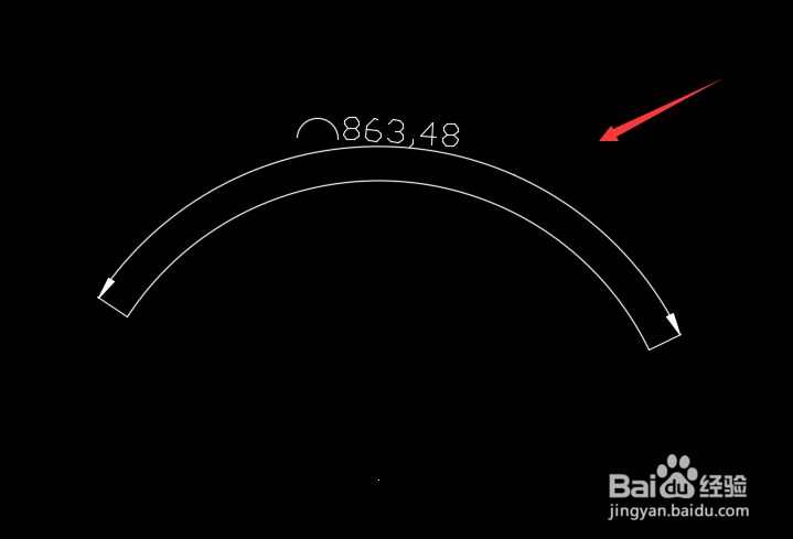 使用CAD如何标注圆弧