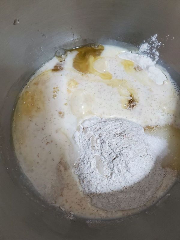 酒酿蔓越莓吐司