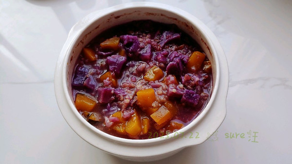 小薯奶瓜四米粥