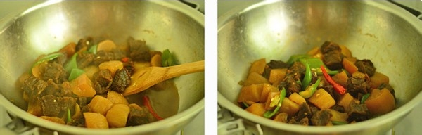 萝卜炖牛腩的家常做法