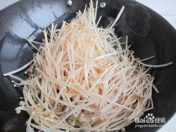 怎么做金针菇黑木耳炒肉丝