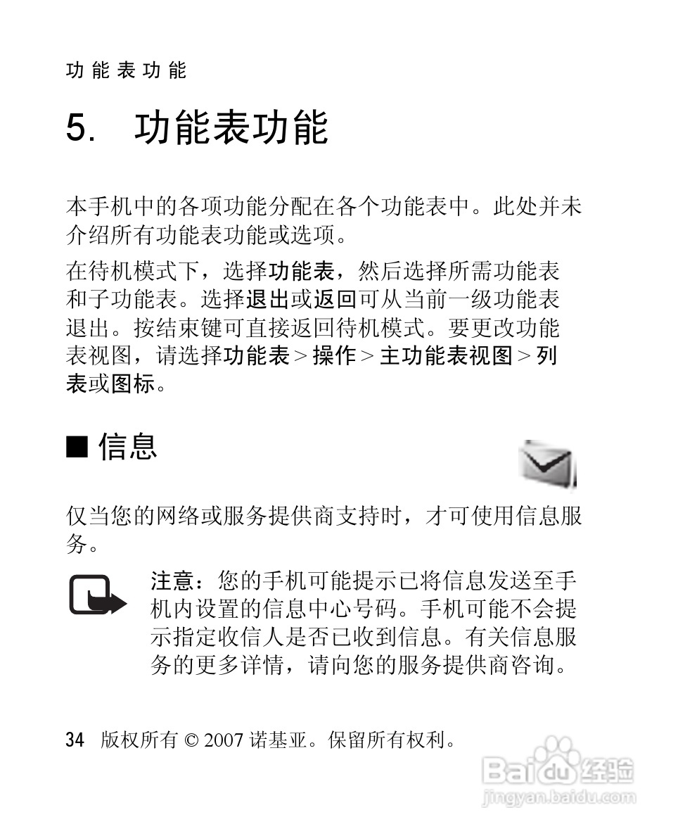 诺基亚2760手机使用说明书:[4]